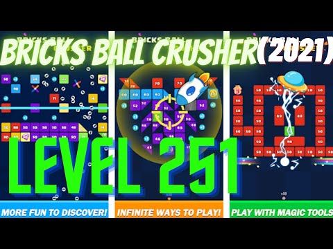 Video guide by Happy Game Time: Bricks Ball Crusher Level 251 #bricksballcrusher