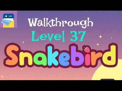 Video guide by App Unwrapper: Snakebird Level 37 #snakebird