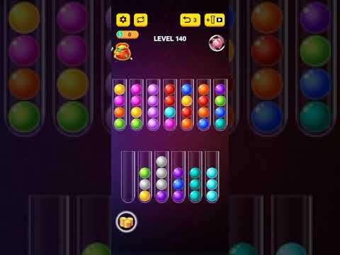 Video guide by Gaming ZAR Channel: Ball Sort Puzzle 2021 Level 140 #ballsortpuzzle