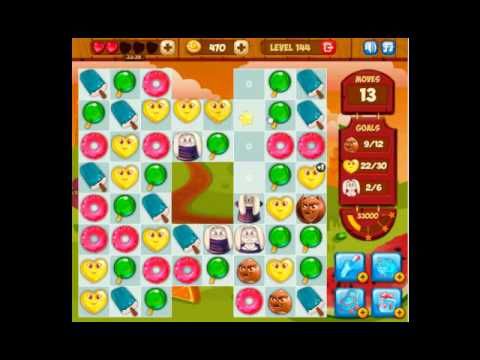 Video guide by Gamopolis: Candy Valley Level 144 #candyvalley