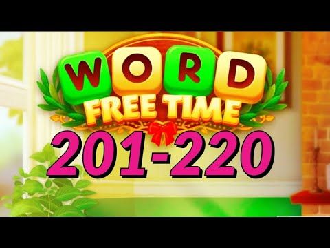 Video guide by Super Andro Gaming: Word Free Time Level 201 #wordfreetime