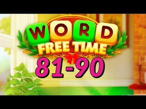 Video guide by Super Andro Gaming: Word Free Time Level 81 #wordfreetime