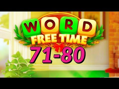 Video guide by Super Andro Gaming: Word Free Time Level 71 #wordfreetime
