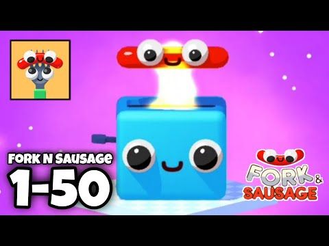 Video guide by Unda Game: Fork N Sausage Level 1-50 #forknsausage