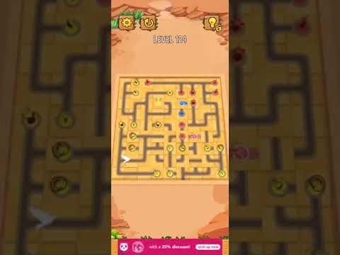 Video guide by Chaker Gamer: Water Connect Puzzle Level 124 #waterconnectpuzzle