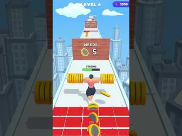 Video guide by ClickTv Game: Weight Runner 3D Level 6-7 #weightrunner3d