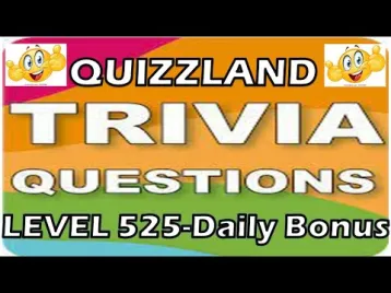 Video guide by LIKE A BOSS-CHANNEL: QuizzLand Level 525 #quizzland