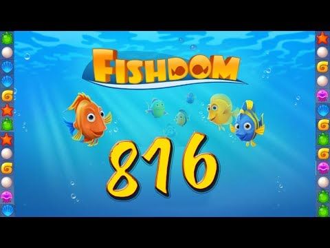Video guide by GoldCatGame: Fishdom: Deep Dive Level 816 #fishdomdeepdive
