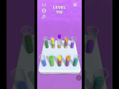 Video guide by Glitter and Gaming Hub: Sort It 3D Level 110 #sortit3d