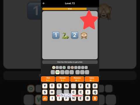 Video guide by Skill Game Walkthrough: Emoji Mania Level 72 #emojimania