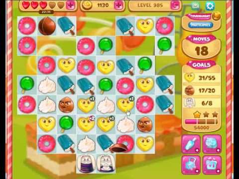 Video guide by Gamopolis: Candy Valley Level 985 #candyvalley