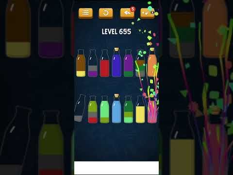 Video guide by Mobile games: Soda Sort Puzzle Level 655 #sodasortpuzzle