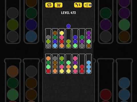 Video guide by Mobile games: Ball Sort Puzzle Level 473 #ballsortpuzzle