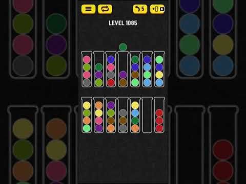 Video guide by Mobile games: Ball Sort Puzzle Level 1085 #ballsortpuzzle