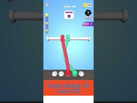 Video guide by Fillin835: Tangle Master 3D Level 226 #tanglemaster3d
