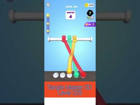 Video guide by Fillin835: Tangle Master 3D Level 229 #tanglemaster3d