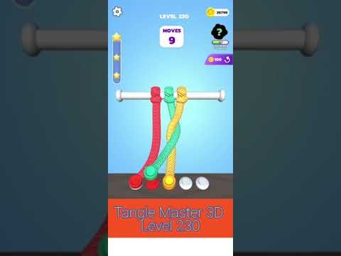 Video guide by Fillin835: Tangle Master 3D Level 230 #tanglemaster3d