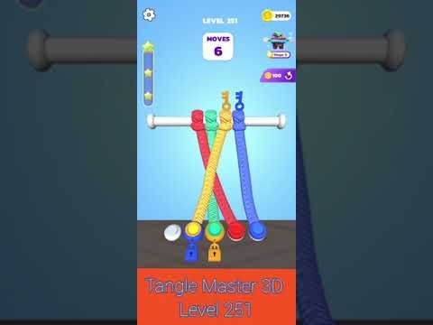 Video guide by Fillin835: Tangle Master 3D Level 251 #tanglemaster3d