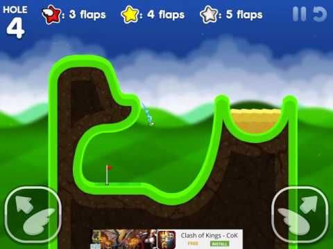 Video guide by Rory Boyle: Flappy Golf 2 Level 4 #flappygolf2
