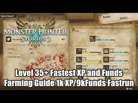 Video guide by Dainghia25: Monster Hunter Stories Level 35 #monsterhunterstories