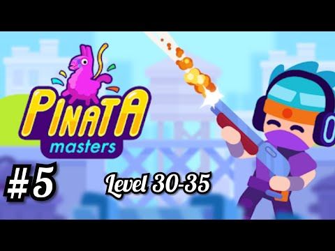 Video guide by LobofoxGames: Pinatamasters Level 30-35 #pinatamasters