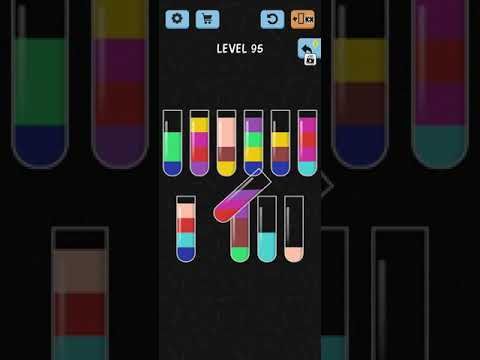 Video guide by Mobile Games: Water Color Sort Level 95 #watercolorsort