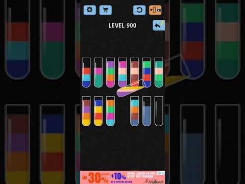 Video guide by ITA Gaming: Water Color Sort Level 900 #watercolorsort