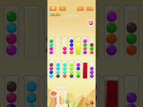 Video guide by Mobile Games: Drip Sort Puzzle Level 218 #dripsortpuzzle