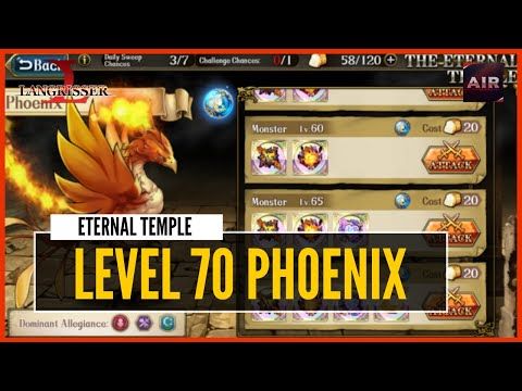 Video guide by Airyuken: Phoenix Level 70 #phoenix