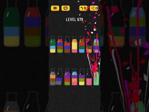 Video guide by HelpingHand: Soda Sort Puzzle Level 679 #sodasortpuzzle