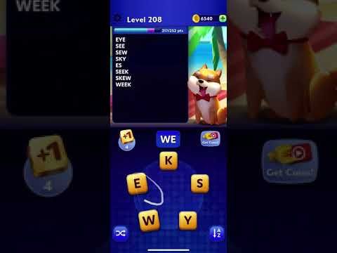 Video guide by RebelYelliex: Word Show Level 208 #wordshow