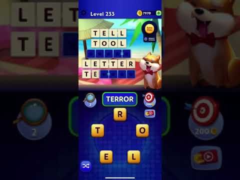 Video guide by RebelYelliex: Word Show Level 233 #wordshow