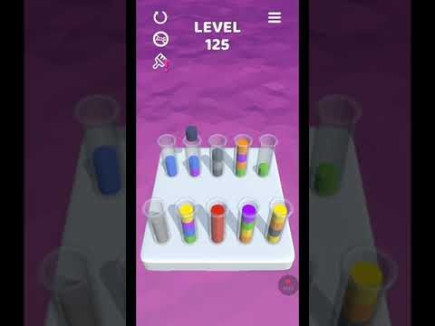 Video guide by Glitter and Gaming Hub: Sort It 3D Level 125 #sortit3d