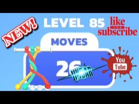 Video guide by JindaR MOBILE GAMES: Tangle Master 3D Level 85 #tanglemaster3d