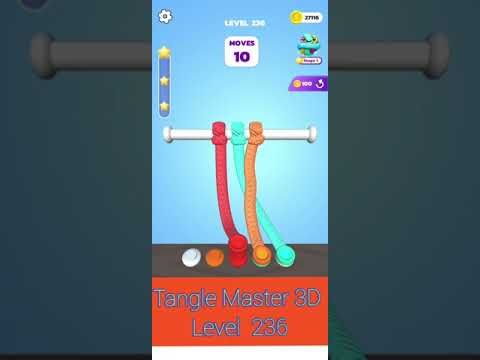 Video guide by Fillin835: Tangle Master 3D Level 236 #tanglemaster3d