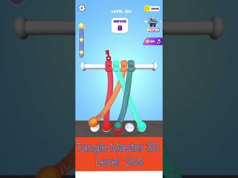 Video guide by Fillin835: Tangle Master 3D Level 254 #tanglemaster3d
