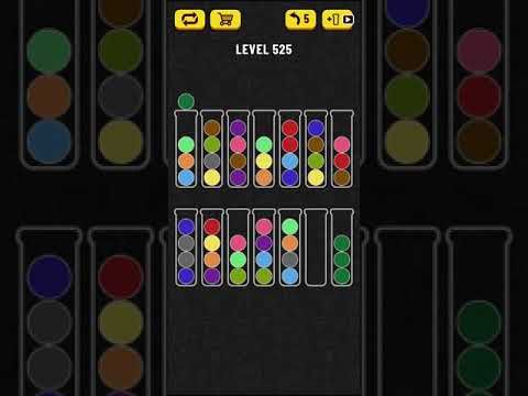 Video guide by Mobile games: Ball Sort Puzzle Level 525 #ballsortpuzzle