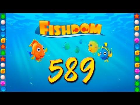 Video guide by GoldCatGame: Fishdom: Deep Dive Level 589 #fishdomdeepdive
