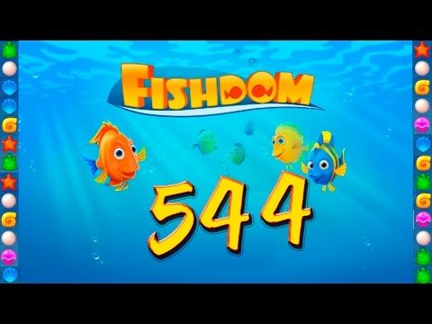 Video guide by GoldCatGame: Fishdom: Deep Dive Level 544 #fishdomdeepdive