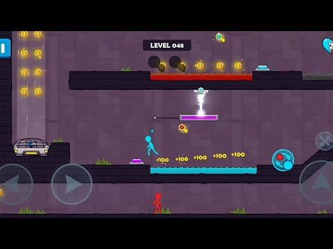 Video guide by Brickwood Gaming: Red and Blue Level 46 #redandblue