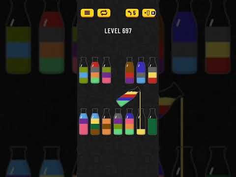 Video guide by HelpingHand: Soda Sort Puzzle Level 697 #sodasortpuzzle