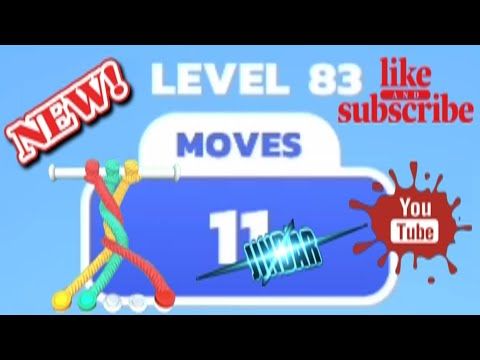 Video guide by JindaR MOBILE GAMES: Tangle Master 3D Level 83 #tanglemaster3d
