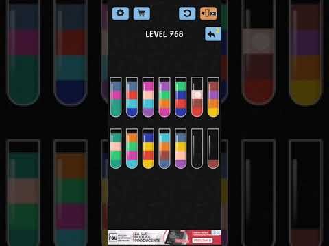 Video guide by ITA Gaming: Water Color Sort Level 768 #watercolorsort