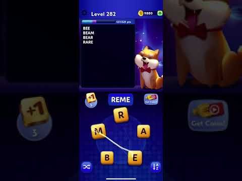 Video guide by RebelYelliex: Word Show Level 282 #wordshow