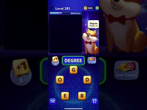 Video guide by RebelYelliex: Word Show Level 281 #wordshow