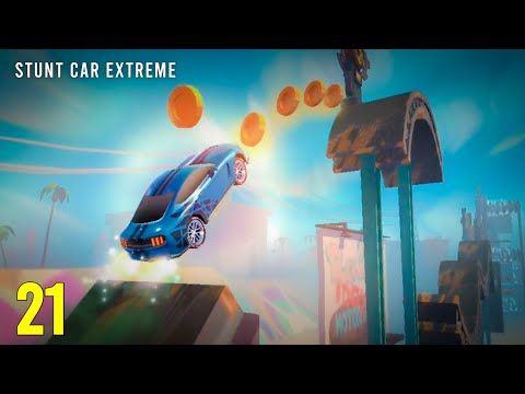 Video guide by Befikre Gamer: Stunt Car Extreme Level 21 #stuntcarextreme