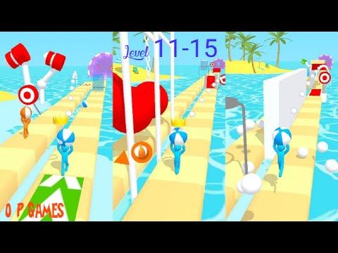 Video guide by O P Games: Tricky Track 3D Level 11-15 #trickytrack3d