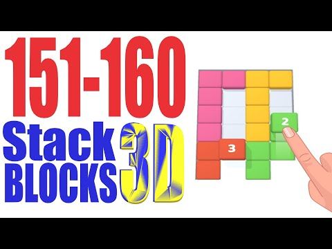 Video guide by Cat Shabo: Stack Blocks 3D Level 151 #stackblocks3d