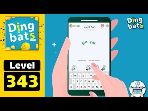 Video guide by BrainGameTips: Dingbats! Level 343 #dingbats