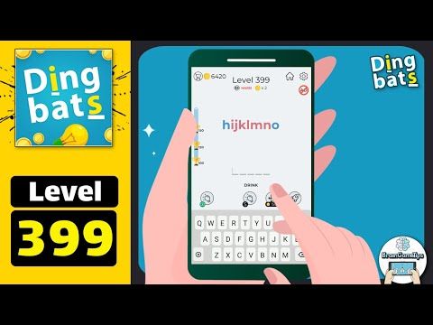 Video guide by BrainGameTips: Dingbats! Level 399 #dingbats